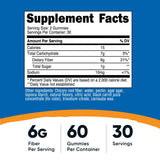 Nutricost gomitas frambuesa, textura suave para merienda saludable.