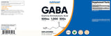 Nutricost GABA puro 500g, fabricación conforme BPM y registrada ante FDA