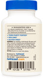 Nutricost glándula adrenal cápsulas, fábrica certificada y normas cumplidas.