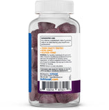 Primer plano de gomitas Nutricost, textura suave y agradable