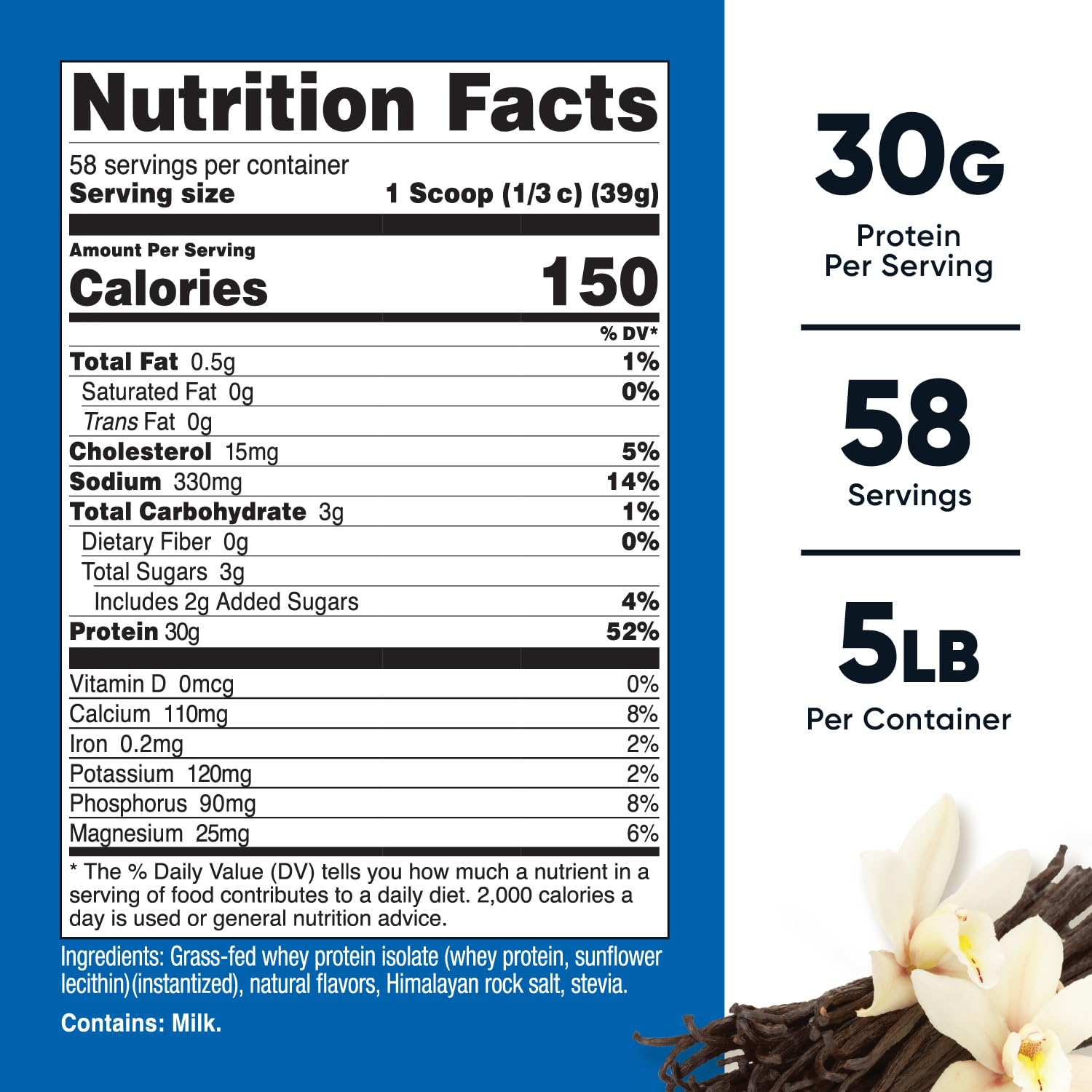 Nutricost vanilla whey protein isolate pour bottle for quick protein boosts