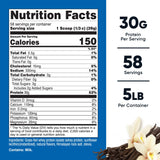 Nutricost vanilla whey protein isolate pour bottle for quick protein boosts