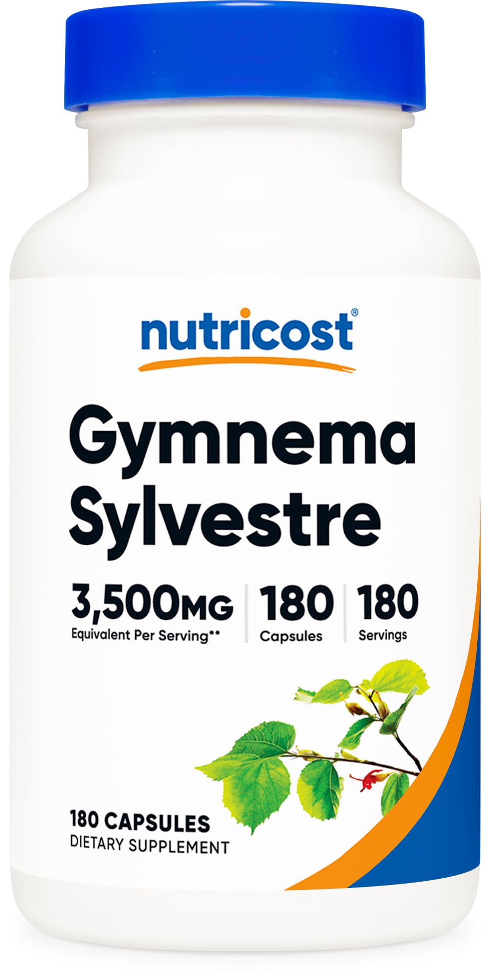 Nutricost Gymnema Sylvestre Extracto envase de cápsulas para uso diario