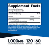 Nutricost HMB: cápsulas de 500 mg para dosis diarias sostenidas