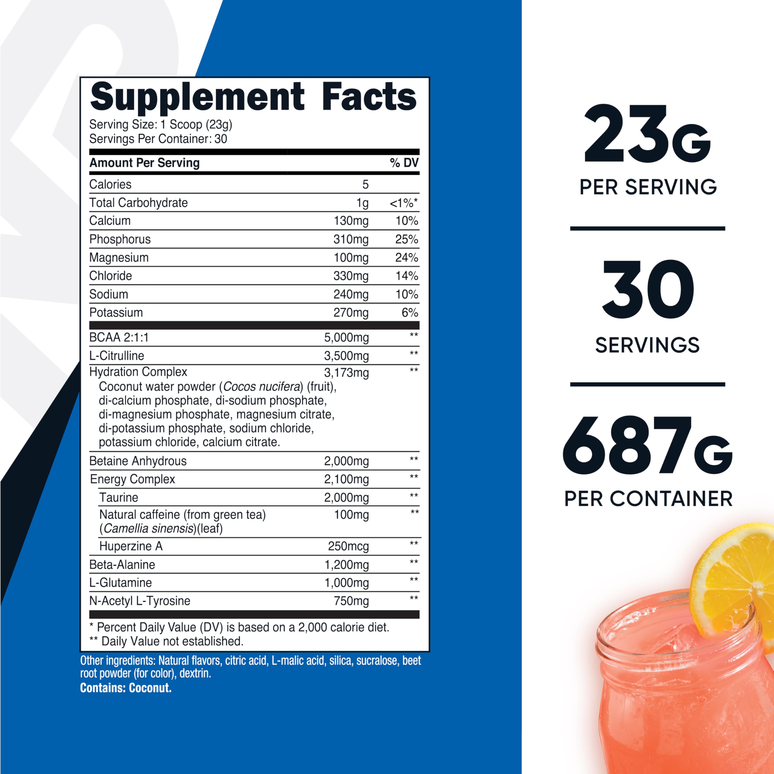 Nutricost Intra-Workout cucharada medidora, dosis exacta para sesiones efectivas.