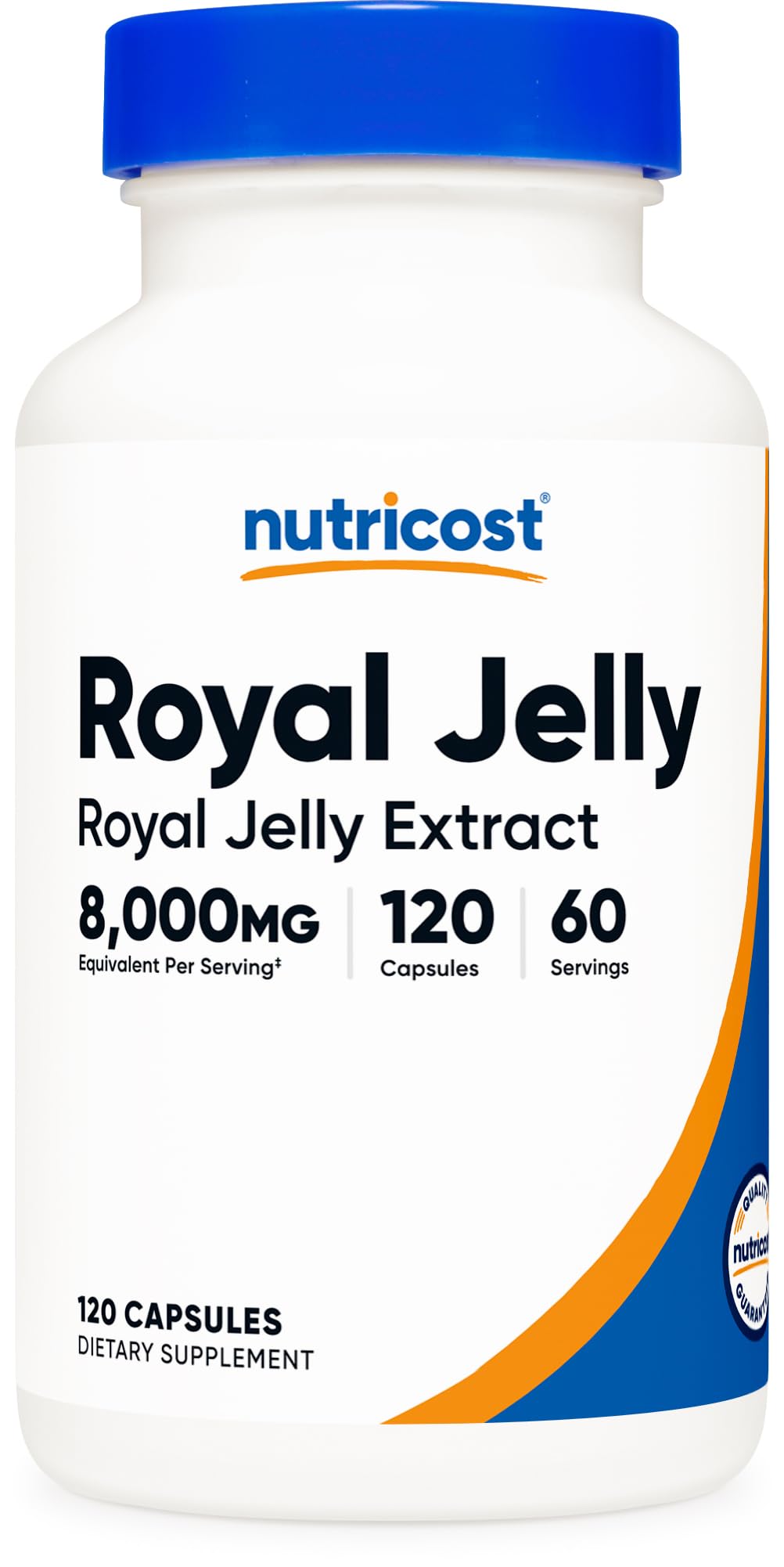 Nutricost Jalea Real cápsulas: cápsulas fáciles de tragar para uso diario
