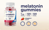 Nutricost gominolas melatonina para niños: 120 porciones en cada frasco