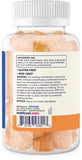 Rutina matutina con gomitas Nutricost Vitamina C para niños de 4+.