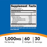 Nutricost Aceite de Krill con EPA y DHA para apoyar la salud diaria.