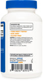 Nutricost L-Citrulina información nutricional para verificar la composición.