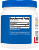Nutricost L-Glutamina etiqueta con certificaciones de calidad