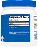 Nutricost L-Glutamina en fondo neutro para uso diario.