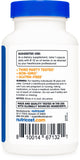 Nutricost L-Serine 500 mg dosis diaria en formato cápsula vegetariana.