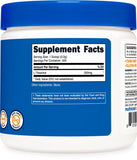 Nutricost L-Theanine polvo, envase cerrado, mantiene frescura y calidad.