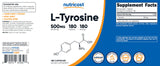 Nutricost L-Tirosina 500 mg uso diario: fácil de incorporar a tu rutina