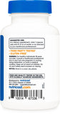 Nutricost Lithium Orotate 5mg – frasco con 120 cápsulas para uso prolongado