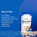 Nutricost Maca: origen peruano destacando maca orgánica.