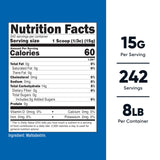 Nutricost Maltodextrina sin sabor en envase, facilita la mezcla en cualquier batido.