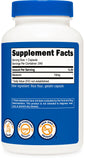 Nutricost Melatonina 10 mg, empaque completo para transparencia y calidad
