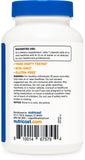 Nutricost Melatonina 20 mg, primer plano de cápsulas brillantes para la ingesta.