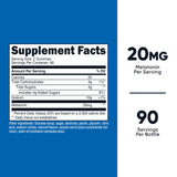 Nutricost Melatonina Gominolas fresa etiqueta: ingredientes sin alérgenos.