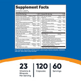 Nutricost Multivitamin Hombre, cápsulas: suplemento completo para la salud masculina.