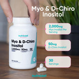 Nutricost Myo Inositol certificado NSF, garantiza calidad y trazabilidad.
