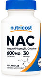 Nutricost NAC: cápsulas veganas para uso diario