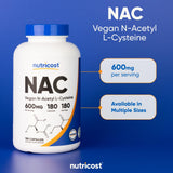 Producto sin gluten para dietas equilibradas con NAC.