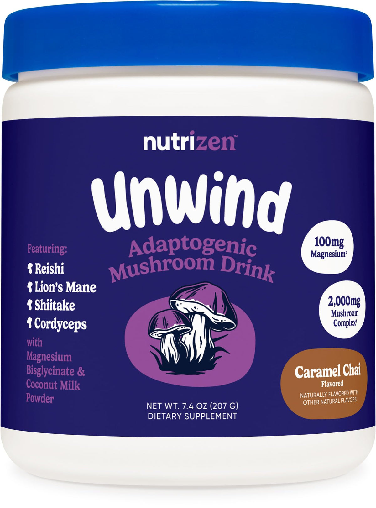 Nutizen PM de Nutricost en empaque, ideal para iniciar una rutina relajante nocturna.