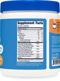 Nutricost Nutrizen AM Focus, etiqueta de vainilla chai con diseño informativo.