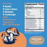 Nutricost Nutrizen AM Focus mezcla de hongos Reishi y Lion's Mane