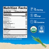 Nutricost envase 1 lb de polvo de cebada para smoothies.