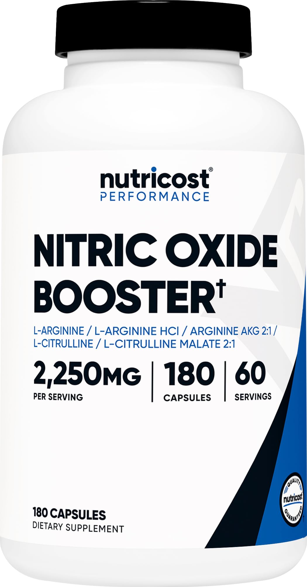 Nutricost oxido-nittrico botella apoyo a la resistencia durante entrenamientos