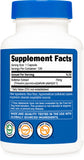 Nutricost Petasites Extract uso diario ofrece una opción vegetariana y sin gluten.