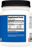 Etiqueta de Nutricost BCAA, sabor fresa kiwi, guía de uso visible