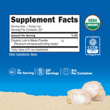 Nutricost polvo melena de león para batidos, disolución fácil