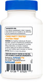 Nutricost PQQ etiqueta-sin-gluten, apto para dietas sin gluten.