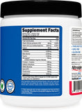 Nutricost Pre-Entrenamiento etiqueta detallada sobre sabor y ingredientes.