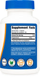 Dosis diaria en cápsula única de Nutricost Pregnenolona 30 mg.