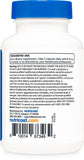 Etiqueta de Nutricost Pregnenolona: libre de gluten