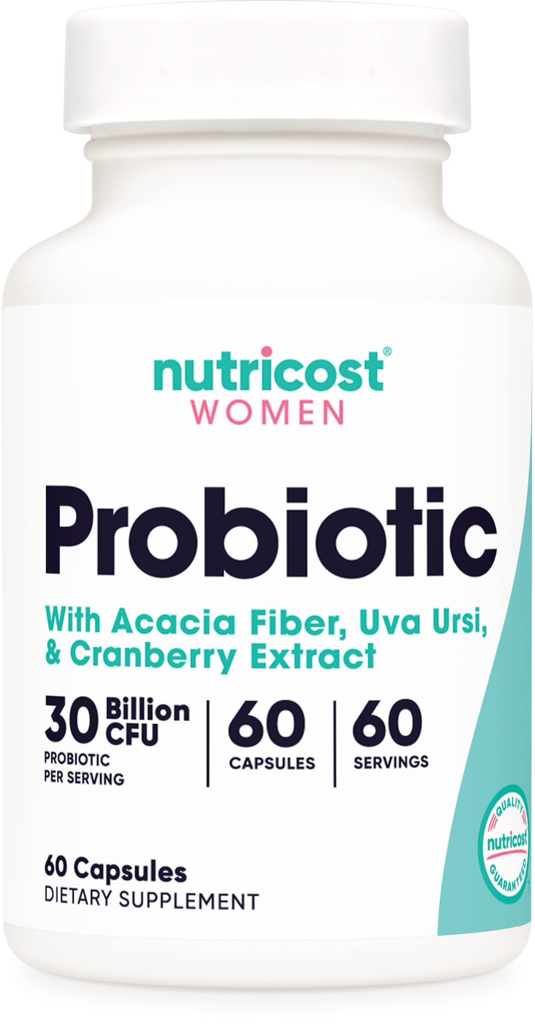 Nutricost Probiótico para Mujeres: cápsulas, apoyo digestivo diario