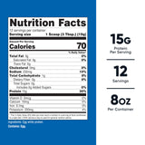Nutricost proteína de clara de huevo sin sabor, ideal para batidos nutritivos.
