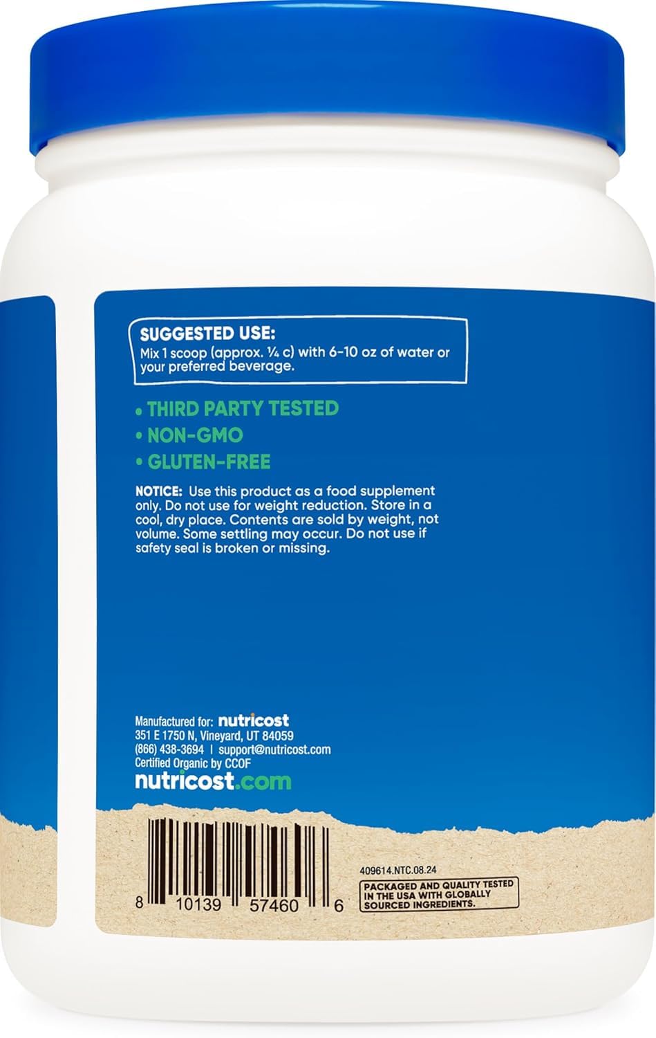 Recetas con Nutricost Proteína de Guisante Orgánica para repostería proteica.