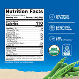 Nutricost Proteína de Guisante Orgánica sin sabor, perfecta para hornear recetas nutritivas.