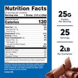 Nutricost proteína hidrolizada de suero chocolate, vaso de mezcla para preparación rápida.