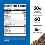 Nutricost Proteína de Suero Aislada Mocha, cuchara medidora para porción de 30 g