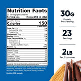 Nutricost proteína de suero aislada, taza mezcladora para preparación sencilla.