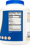 Nutricost Proteína de Suero Aislada Vainilla 5 lb, opción sin gluten y sin soja para diversas dietas.