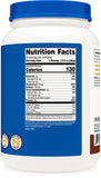 Nutricost Proteína de Suero concentrado Chocolate envase de 2 libras, almacenamiento práctico